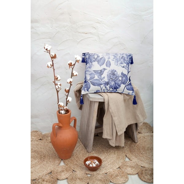 Borlas Blue Birds párna, 45 x 45 cm - Really Nice Things-image-1
