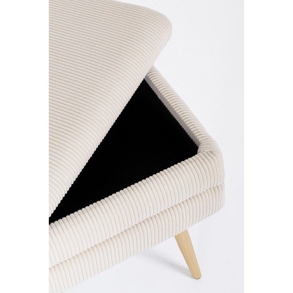 Fehér párnázott pad Olga – Bizzotto-image-1