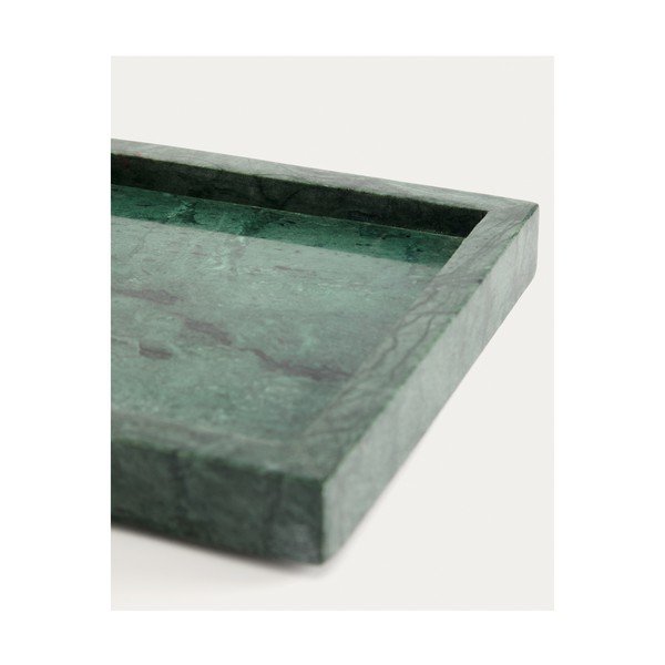 Márvány dekoratív tálca 18x18 cm Serela – Kave Home-image-3