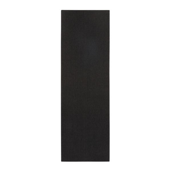 Sisal fekete futószőnyeg, 80 x 500 cm - BT Carpet