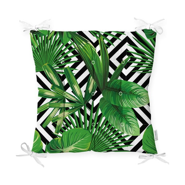 Green Leaves székpárna, 40 x 40 cm - Minimalist Cushion Covers