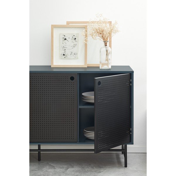 Punto fekete-kék komód, szélesség 150 cm - Teulat-image-4