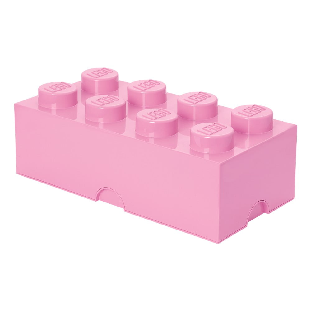 Világos rózsaszín tárolódoboz - LEGO®