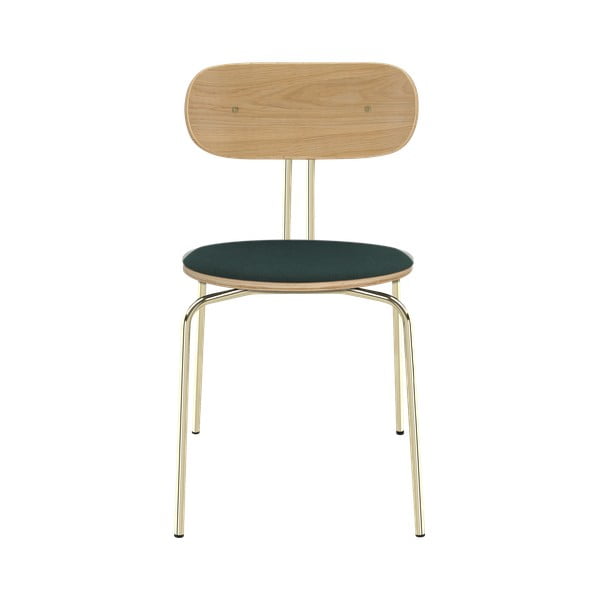 Sötétzöld-aranyszínű étkezőszék Curious – UMAGE-image-2