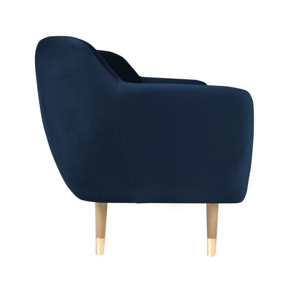 Amelie sötétkék fotel - Mazzini Sofas-image-4
