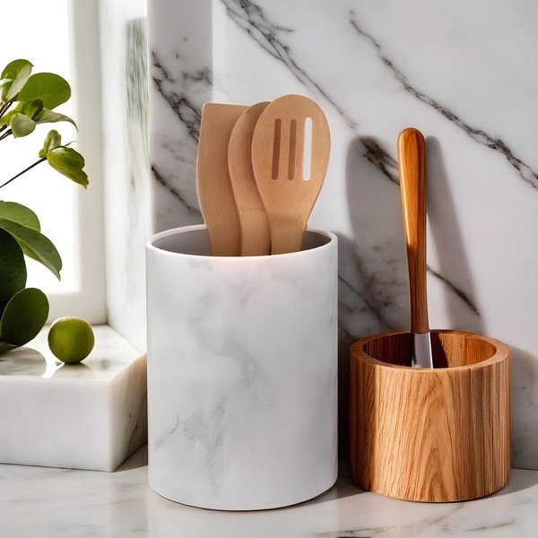 Rozsdamentes acél konyhai eszköztartó állvány Easton – Premier Housewares-image-1