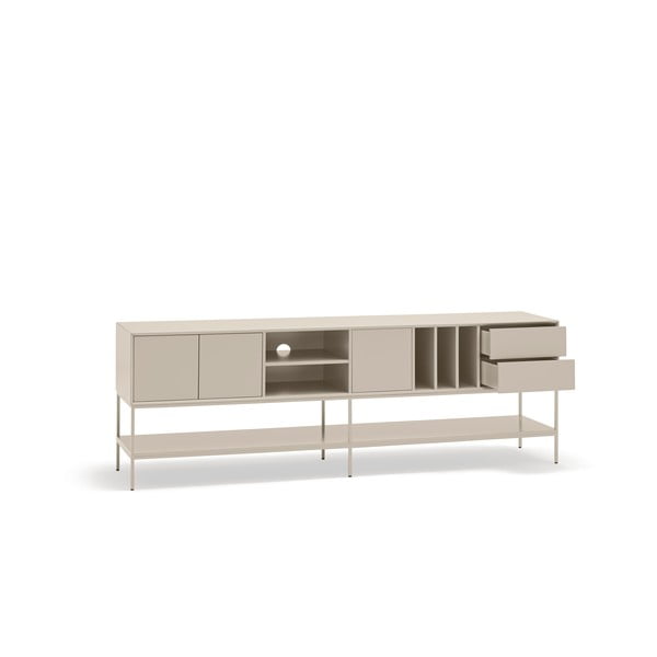 Krémszínű TV-állvány 220x74x45 cm Platt – Teulat-image-3