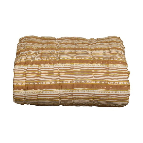 Barna-bézs pamut ágytakaró franciaágyra 220x265 cm Banding – BePureHome-image-4