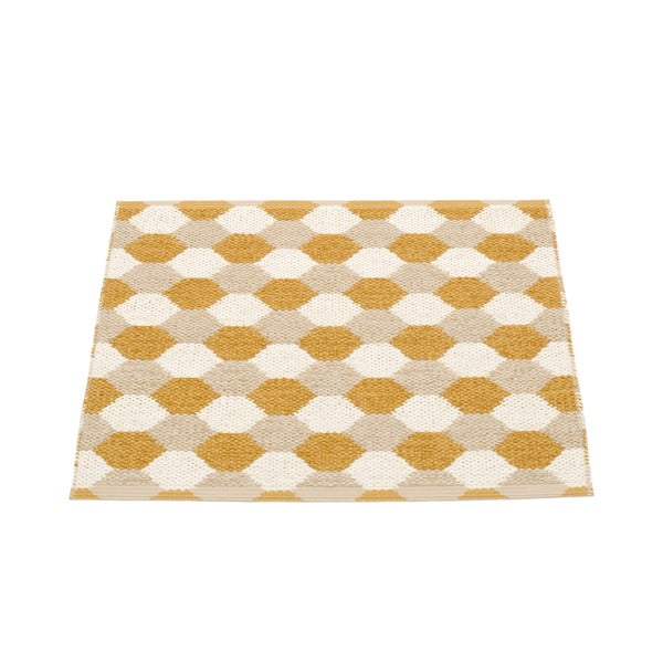 Okkersárga kültéri-beltéri szőnyeg 60x70 cm Dana Ochre – Pappelina