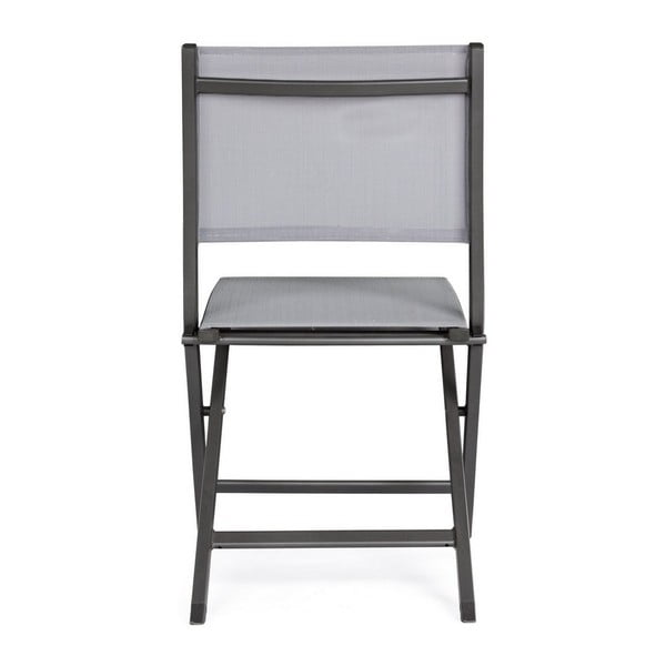 Szürke fém kerti szék Elin   – Bizzotto-image-4