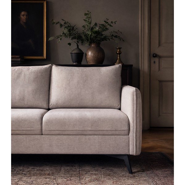 Bézs kanapé 138 cm Juli Bis – Ropez-image-4