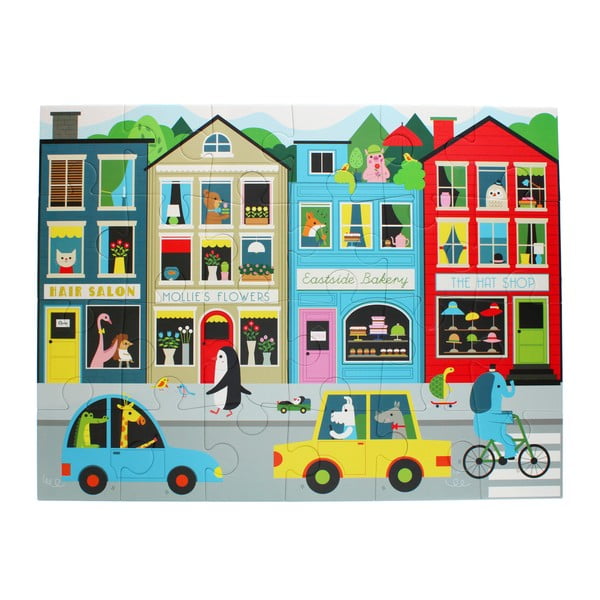 Puzzle (részek száma 24) On Our Street – Rex London-image-2