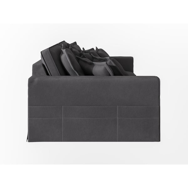 Antracitszürke kanapé 236 cm Nora – Ropez-image-4