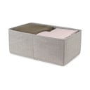 Oxford szürke tárolódoboz, 42 x 26 cm - Compactor