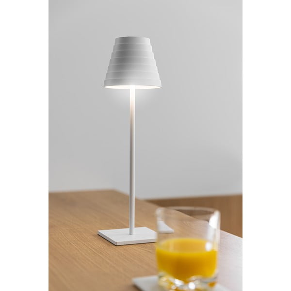 Fehér LED asztali lámpa (magasság 37 cm) Fizzi – GTV-image-1