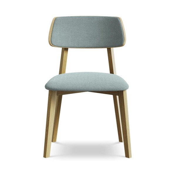 Kék tömörfa étkezőszék Niu – Makamii-image-1