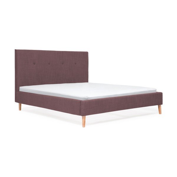 Kent Linen lila ágy, 200 x 140 cm - Vivonita-image-2