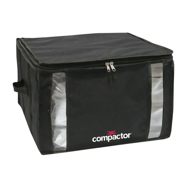Black Edition fekete tároló vákuumos zsákkal, térfogat 125 l - Compactor