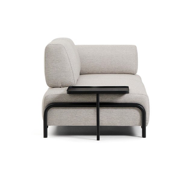 Szürkésbézs moduláris kanapé 220 cm Compo – Kave Home-image-3