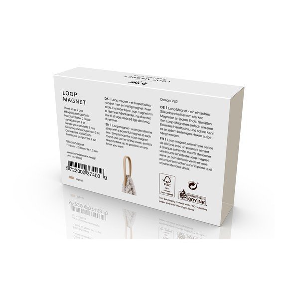 Bézs öntapadós akasztó szett 2 db-os Loop – Zone-image-4