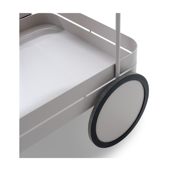 Fém gurulós zsúrkocsi 74x42 cm Gin & Trolley – Spinder Design-image-4