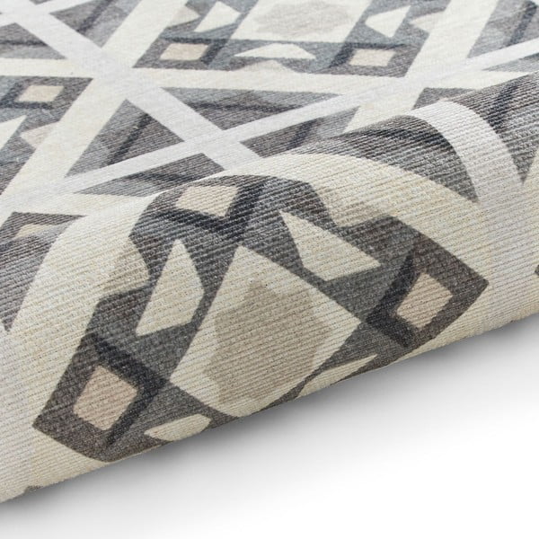 Szürke mosható futószőnyeg 61x170 cm Victoria Beige – Think Rugs-image-2
