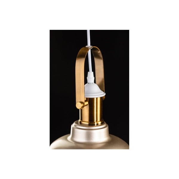 Bézs függőlámpa fém búrával ø 22 cm Zenit – GTV-image-1