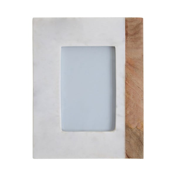 Fehér-natúr színű kő képkeret 18x23 cm Sena – Premier Housewares-image-2