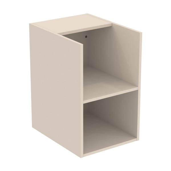 Krémszínű alacsony-fali fürdőszoba szekrény 40x63 cm i.Life B – Ideal Standard-image-1