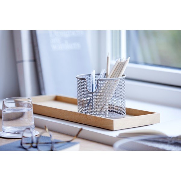 Inu szürke fém tárolókosár, ø 10 cm - Zone-image-2