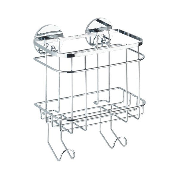 Turbo-Loc öntapadós fali polc akár 40 kg-os teherbírással, szélesség 18 cm - Wenko-image-3