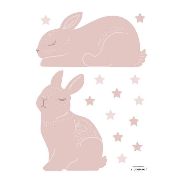 Matrica lap 30x42 cm Vintage Rabbit – Lilipinso