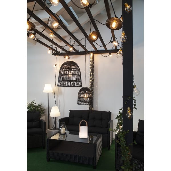 Fekete lámpabúra ø 30 cm Knute – Star Trading-image-4