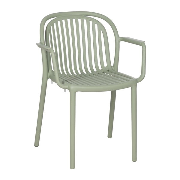 Zöld műanyag étkezőszék Alia – Ixia