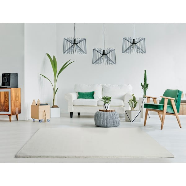 Fox Liso fehér szőnyeg, 80 x 150 cm - Universal-image-1