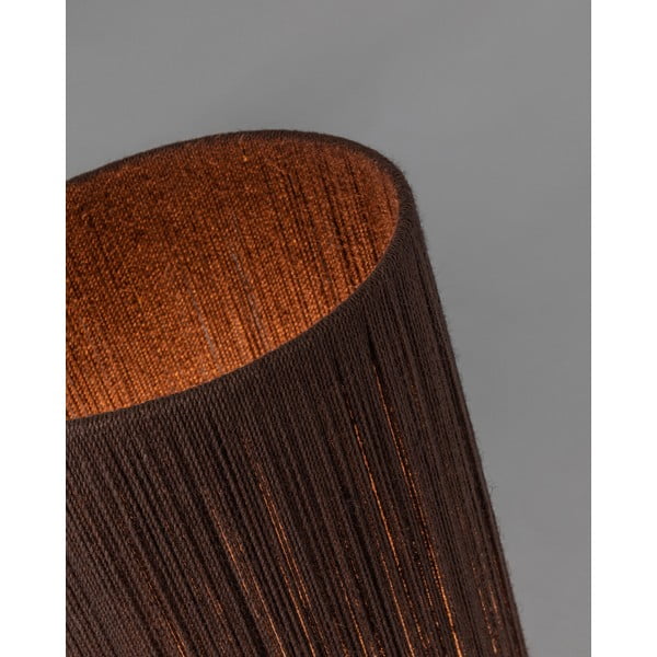 Sötét natúr színű akácfa asztali lámpa (magasság 147 cm) Kor – Kave Home-image-3