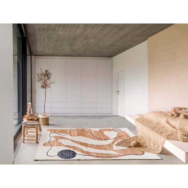 Narancssárga szőnyeg 140x200 cm Class – Universal-image-1