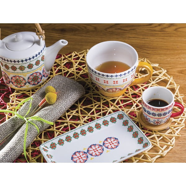 Gardeny porcelán tálaló tányér, 20 x 12 cm - Villa Altachiara-image-1