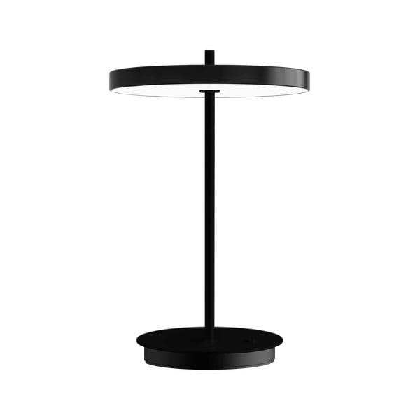 Fekete fém LED asztali lámpa fém búrával (magasság 31 cm) Asteria Move – UMAGE-image-4