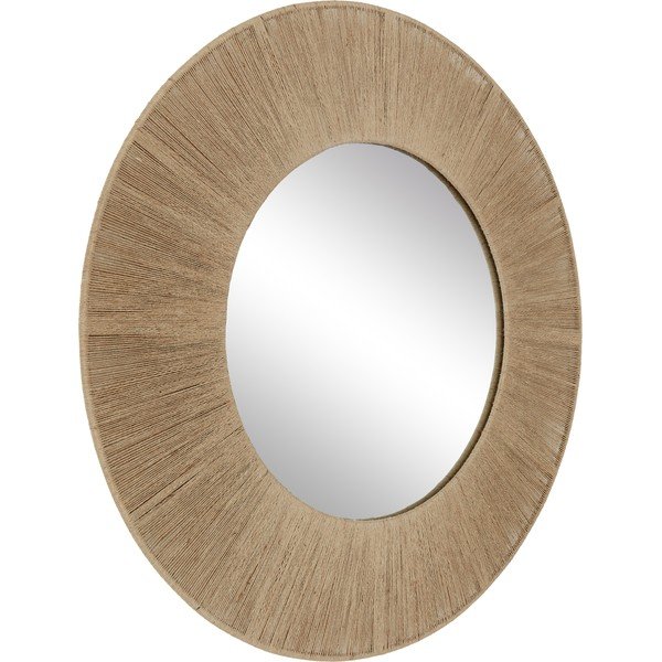Citra fali tükör fém kerettel, ø 90 cm - Westwing Collection-image-2