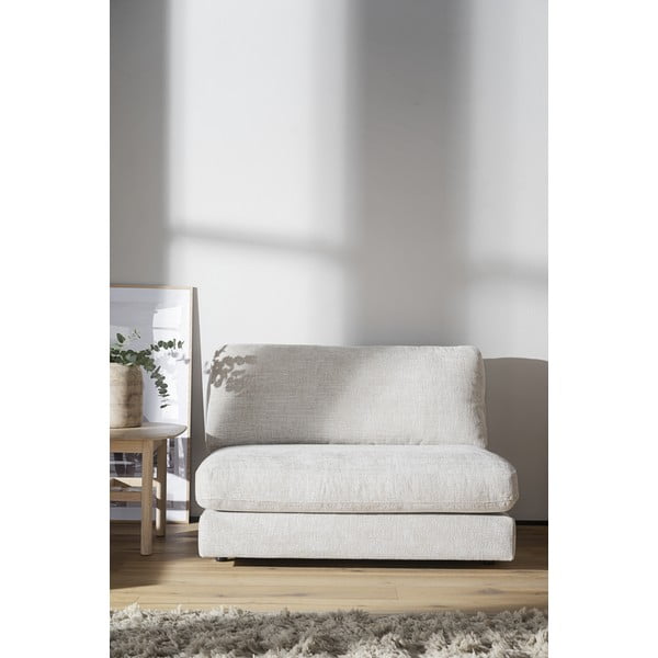 Krémszínű kanapé modul Duncan - Rowico-image-4