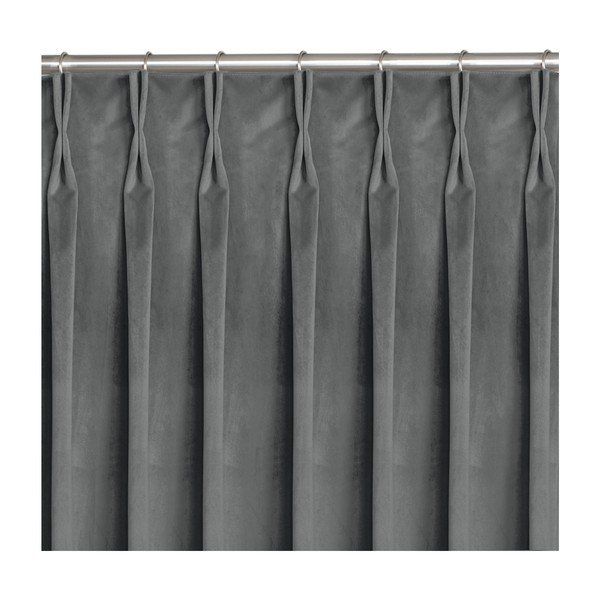 Antracitszürke függöny 200x175 cm Vila – Homede-image-4