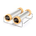 Rozsdamentes acél sütőforma kürtöskalácshoz Delícia – Tescoma