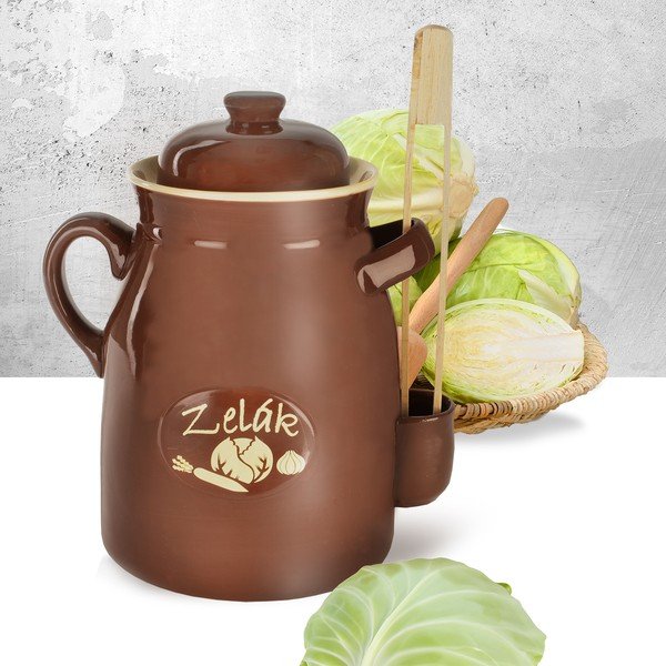 Edény zöldségek erjesztéséhez 6 l – Orion-image-1