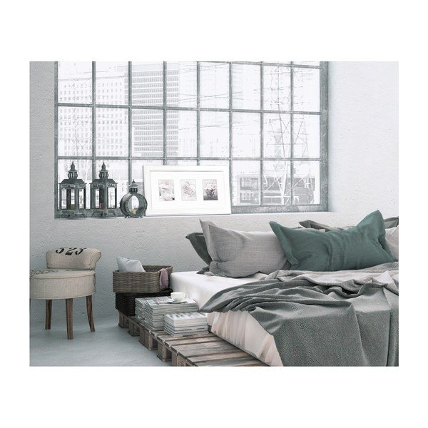 Malmo fehér képkeret, 46 x 23 cm - Styler-image-1