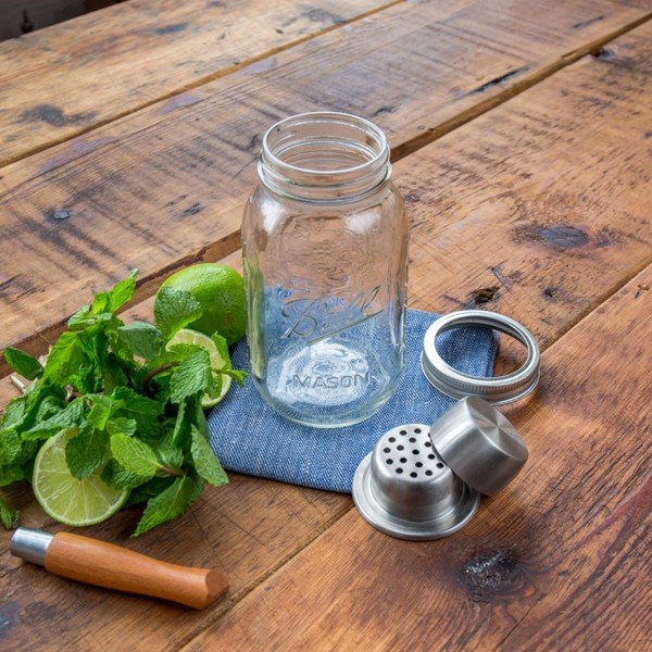 Mason üveg shaker, 950 ml - Men´s Society-image-2