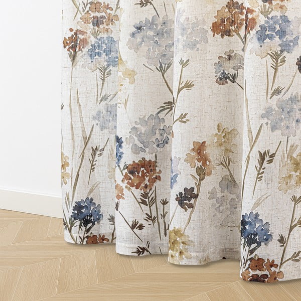 Krémszínű függöny 135x250 cm Flosi – Restilo-image-2