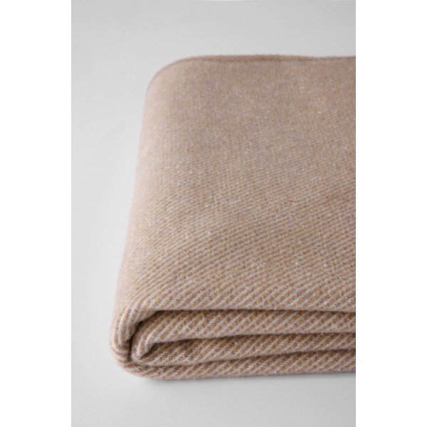 Jade világosbarna pléd, 140 x 180 cm - Euromant-image-1