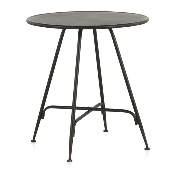 Industrial Style fekete fém bárasztal, magasság 75 cm - Geese