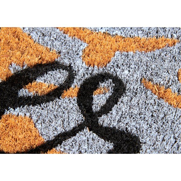 Kókuszrost lábtörlő karácsonyi mintával 40x70 cm Silver Christmas – Hanse Home-image-2